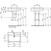 IS Waschtisch Connect Cube, 1Hl., m.Ül., kompakt, Produktbild-Vorschau 2