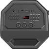 Close-up of the control panel of a black portable Bluetooth speaker. Náhľad obrázku produktu