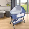 2 in1 Beistellbett Baby,Babybetten Reisebett Babybett Produktbild-Vorschau 3