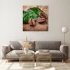 Bilder auf glas - Aroma Kaffee Pflanze Samen - 70x70cm - Produktbild-Vorschau 7