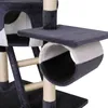 lionto Kratzbaum mit Deckenspanner, 230-250 cm großer Produktbild-Vorschau 5