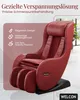 WELCON Massagesessel EASYRELAXX rot / weinrot / bordeaux - Produktbild-Vorschau 4