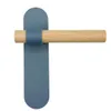 Türklinke mit Langschild 1 Paar Blau Modernes Design Produktbild-Vorschau 2