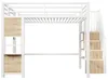 MODFU Metalen hoogslaper 140x200, kinderbed met Productafbeelding-voorbeeld 9