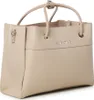A beige Valentino Bags handbag is shown from a side angle against a white background. Náhled obrázku produktu