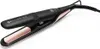 A black and rose gold hair straightener is shown against a white background. Podgląd zdjęcia produktu