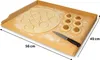 Stol en bois moyen pour la pâte 56 cm | Planche en bois Voir les images du produit 2