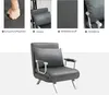 HOMCOM 3-in-1 Schlafsofa mit Armlehne Schlafsessel Produktbild-Vorschau 6