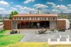 Faller H0 144111 Hangar mit Hubschrauber 1:87 Bausatz Produktbild-Vorschau 3