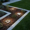 4x LED Solarleuchte, Wegeleuchte, Edelstahl, LxB 10x10 cm Produktbild-Vorschau 2