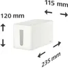 hama 00221010 hama Mini cable box 0,23 m bianco Anteprima dell’immagine prodotto 4