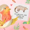 Mr. & Mrs. Panda Grußkarte Nasenbär - Weiß - Geschenk, Produktbild-Vorschau 5