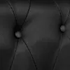 vidaXL Chesterfield-Sofa 3-Sitzer Kunstleder Schwarz Produktbild-Vorschau 5
