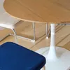 Tavolo da pranzo rotondo per 4 persone D100 cm legno - Anteprima dell’immagine prodotto 3