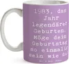 Mr. & Mrs. Panda Kaffeetasse Spruch 1983 Geburtstag - Produktbild-Vorschau 3