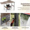 A collage of images showcasing a grill pavilion and its features. Produktbild-Vorschau