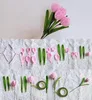 400 stk Pfeifenputzer zum Basteln Blumen, Rosa Tulpen Produktbild-Vorschau 8