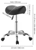 VEVOR Sattelhocker 226,8 kg, Rollhocker Höhenverstellbar, Produktbild-Vorschau 8