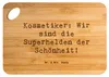 Mr. & Mrs. Panda Hackbrett Spruch Kosmetiker Helden - Produktbild-Vorschau 1