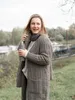 Knit Factory Bobby Lange Strickjacke - Cappuccino - 36/38 Produktbild-Vorschau 3