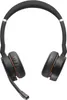 A black headset with orange accents is shown against a white background. Náhled obrázku produktu