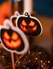 12 brochettes de cocktail Creepy Pumpkin Voir les images du produit 6