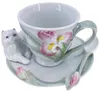 abc HOME | Teeservice Katzen | Porzellan | 7tlg. Produktbild-Vorschau 2