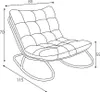 Schaukelsessel Zenzi Schwarz Indoor & Outdoor Relaxsessel Produktbild-Vorschau 11