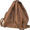Greenburry Rucksack Leder Schultertasche Damenrucksack 2in1 Produktbild-Vorschau 15