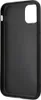 The back of a black phone case. Voir les images du produit