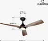Klastein Smart stropní ventilátor 132 cm se stmívatelným Náhled obrázku produktu 5