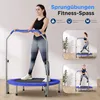 Trampolina SereneLife Fitness Indoor, Ø 102 cm – składana Podgląd zdjęcia produktu 2