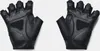 A pair of black fingerless training gloves are shown against a white background. Anteprima dell’immagine prodotto
