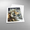 Poster - Poster ohne Rahmen - Indien stein tiger wild - Produktbild-Vorschau 3