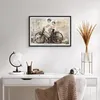 Gerahmtes Poster - Schwarzer Rahmen - Graffiti modern - Produktbild-Vorschau 6