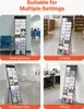 VEVOR Prospektständer Zeitschriftenständer mit 20 Taschen, Produktbild-Vorschau 6
