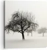 Bild auf Leinwand - Leinwandbild - Einteilig - Bäume Schnee Produktbild-Vorschau 1