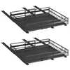 2 tiroirs télescopiques à panier coulissant pour armoire de Voir les images du produit 7