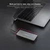 Dock Hub Usb-c 3xusb-a+2xhdmi+rj45+tf+sd+usb-c Pd 100w Grau Produktbild-Vorschau 8