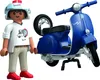 PLAYMOBIL 1969 Vespa 150 Sprint Veloce, niebieski Podgląd zdjęcia produktu 2