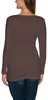 Alkato Damen Langarm Longshirt  Langarmshirt Tunika Basic Produktbild-Vorschau 3