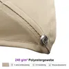 PURPLE LEAF Ampelschirm Rechteckiger Aluminium Produktbild-Vorschau 5