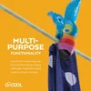 Strandhandtuch-Clips, Toekan-Design, 2 Stück, Kunststoff, Universal Productafbeelding-voorbeeld