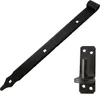 Ladenband schwarz mit Kloben · 600 x 35 x 4 mm · Produktbild-Vorschau 1