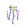 OKWISH 12 Pack künstliche Glyzinien Blumen, Girlande Produktbild-Vorschau 6