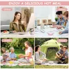 2er Silikon Faltbare Brotdose 550ml Lunchbox Mit Deckel Produktbild-Vorschau 6