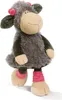 A plush toy sheep standing against a white background. Produktbild-Vorschau