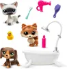 Set da bagno Littlest Pet Shop 3 figurine Anteprima dell’immagine prodotto 3