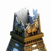 Eiffelova veža. 3D puzzle (216 dielikov) Náhľad obrázku produktu 19
