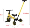 3 in 1 Kinder Laufrad Balance Fahrrad,Kinderlaufrad,Dreirad Produktbild-Vorschau 5